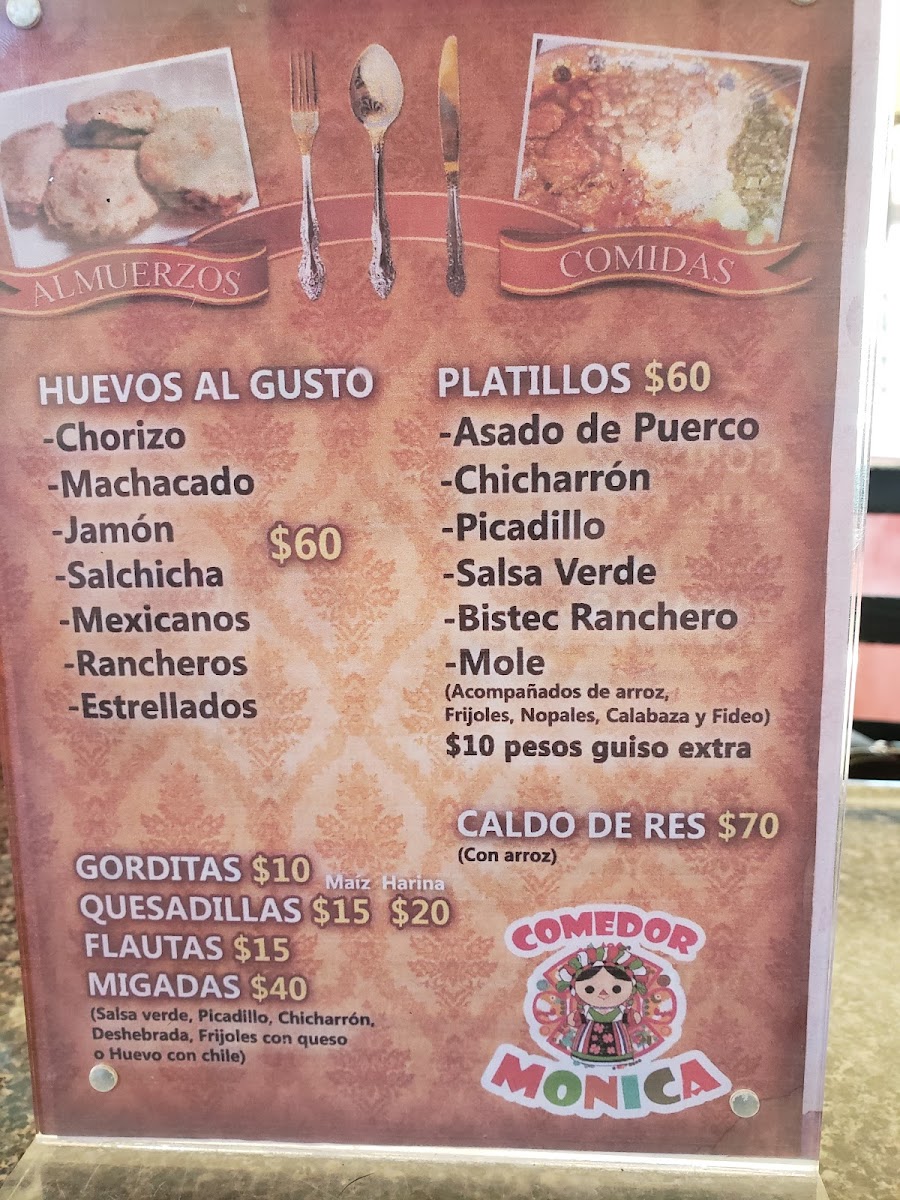 Comedor Monica Menu - Image 2